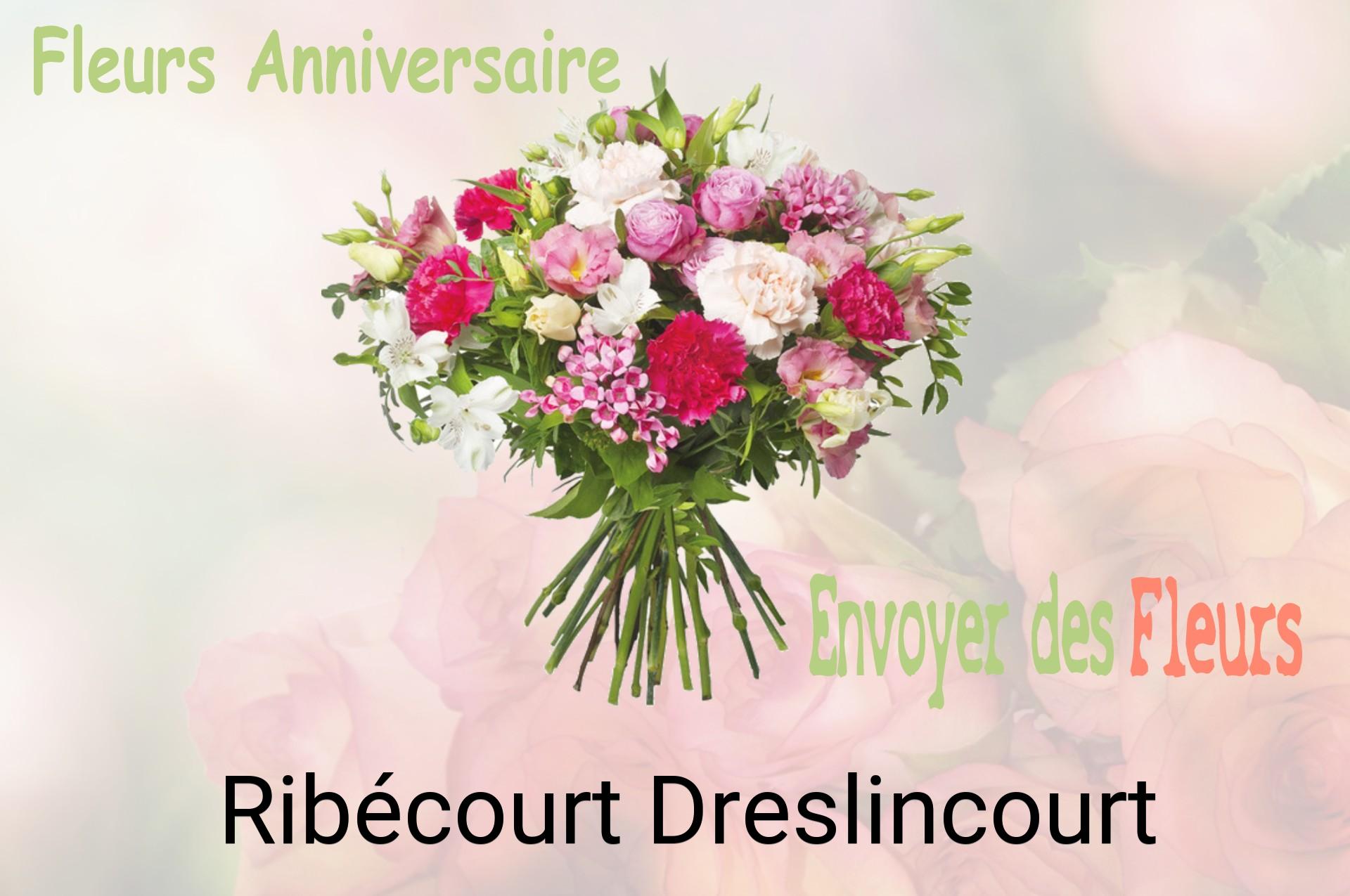 Bouquet de fleurs d’anniversaire livré à Ribécourt-Dreslincourt